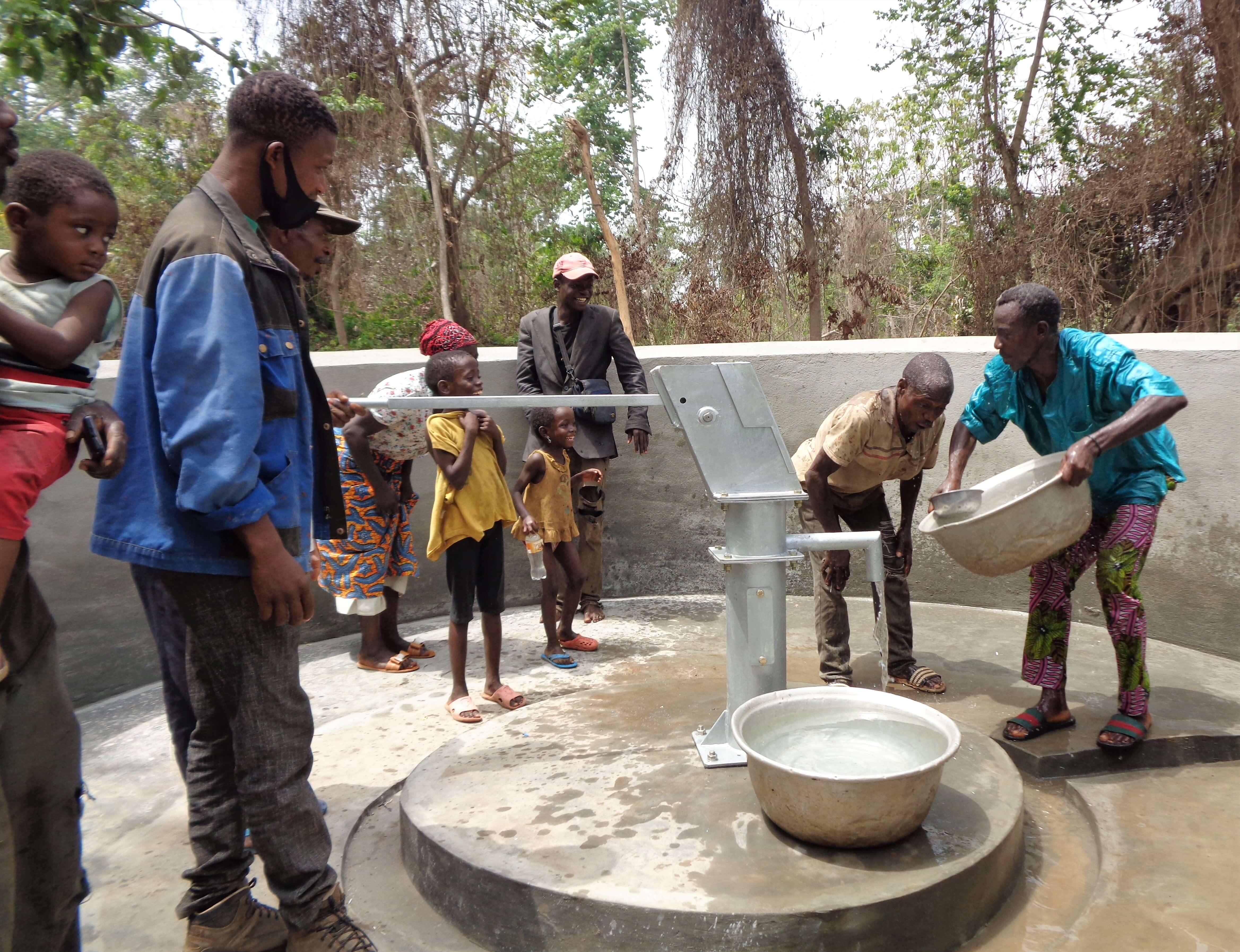 Brunnen in Agou Blagaba